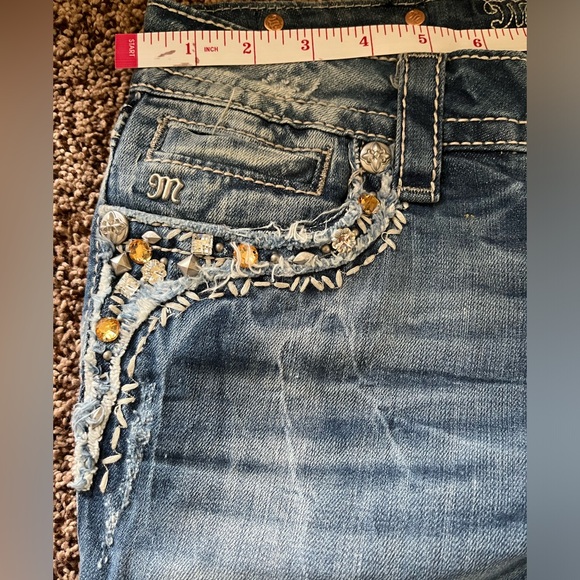 Miss Me Cuffed Capri Size 26 - Picture 5 of 9